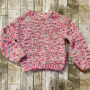 Cute Epic Threads Pink Multicolored Girls Sweater Size 6X
